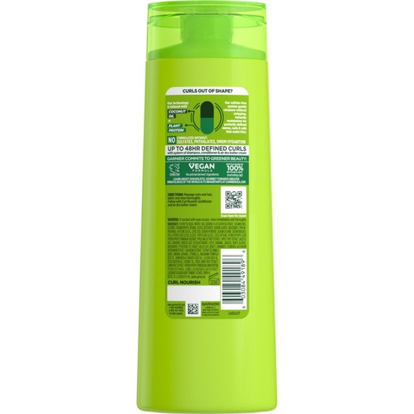 ⭐4/$15 Garnier Fructis Curl Nourish Moisturizing Shampoo - Picture 5 of 10